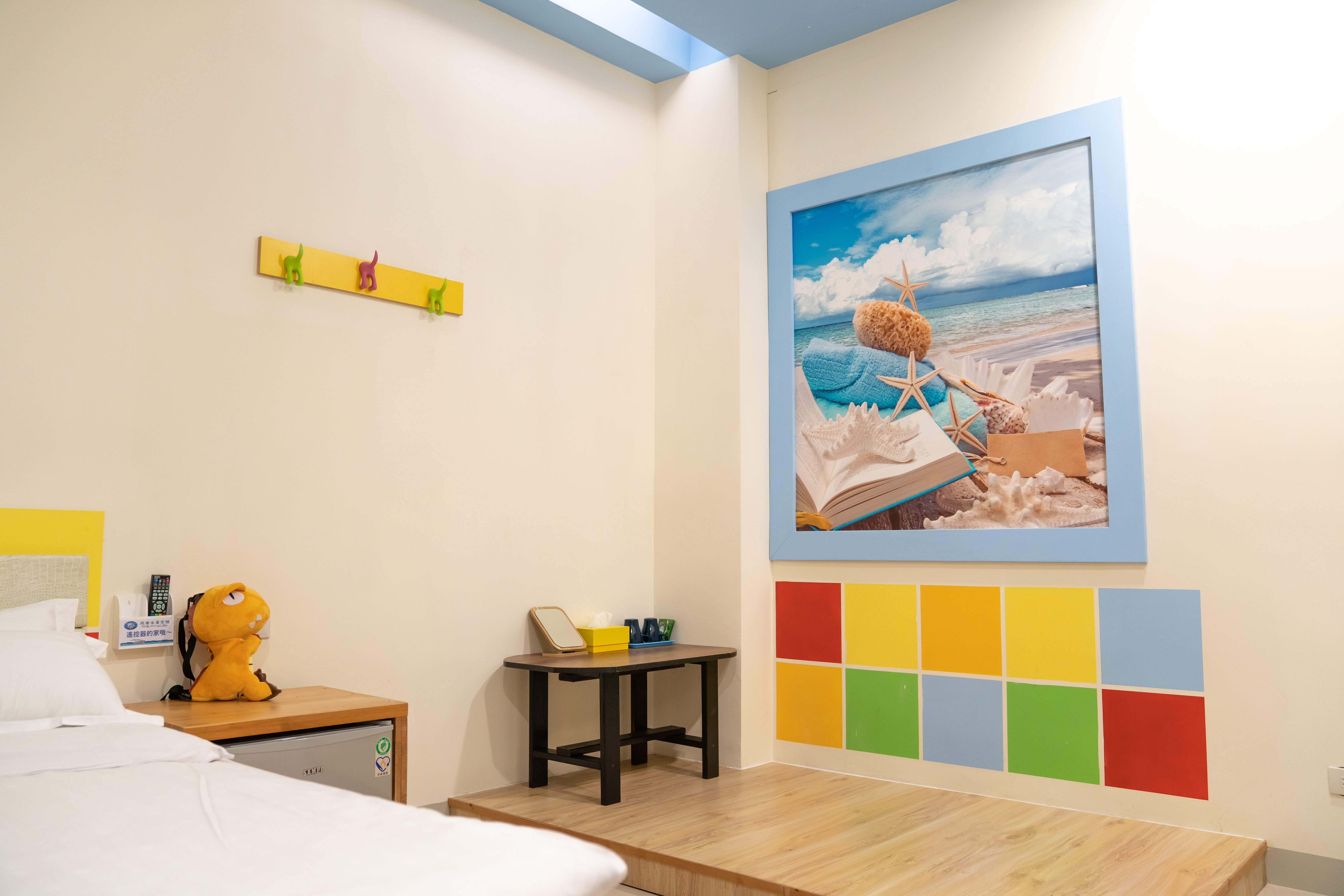 澎湖旅遊-貝殼白雙人房